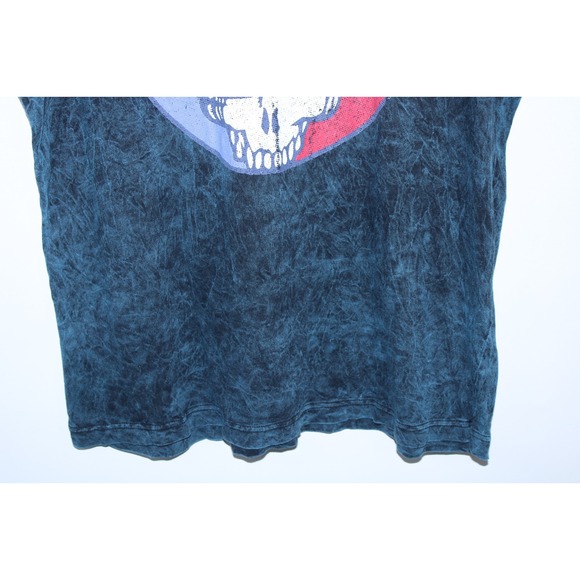 Grateful Dead Men's Large Blue Graphic Print Tank Top - Picture 3 of 8